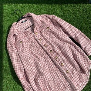 Pink Plaid Extreme Oversized Jacket